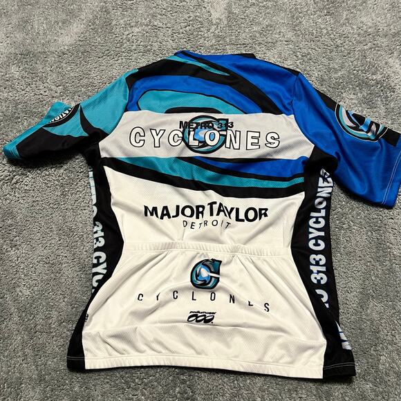 Podiumwear Cycle Jersey Shirt Womens XL Performance Cycling Pocket * - Picture 4 of 7